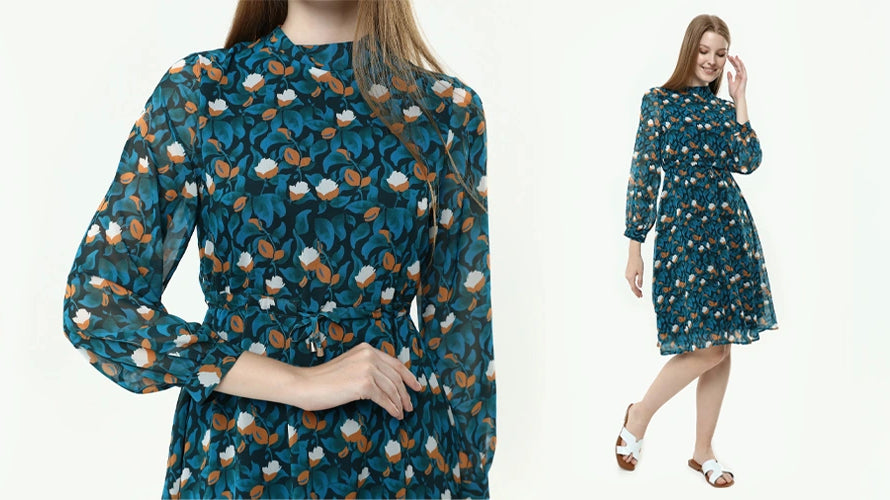 modest Floral dresses