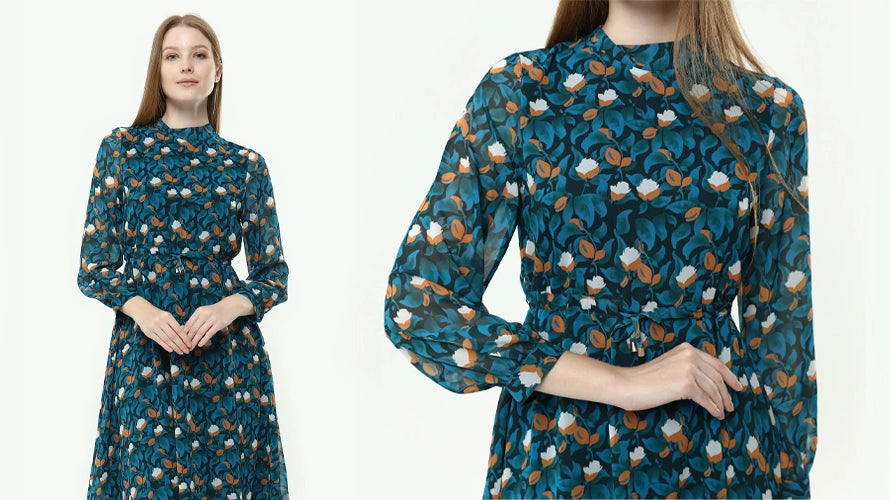 Floral Dress to Work