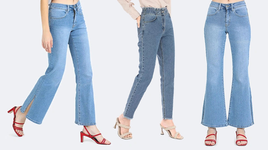 heels with jeans