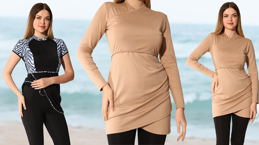 Hide Belly Fat in a Swimsuit