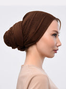 Chocolate brown scarf