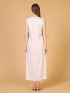 nude inner slip dress