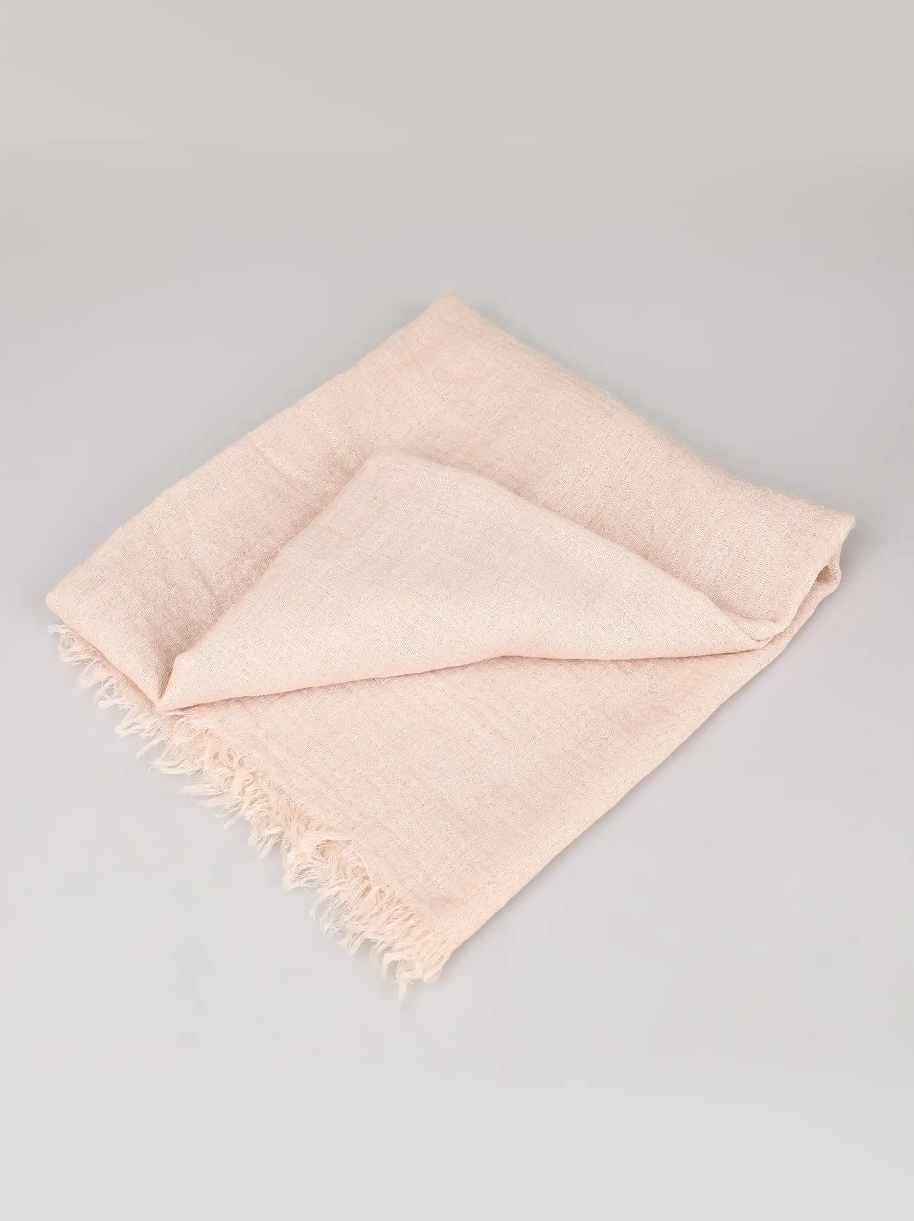 Nude wrap scarf