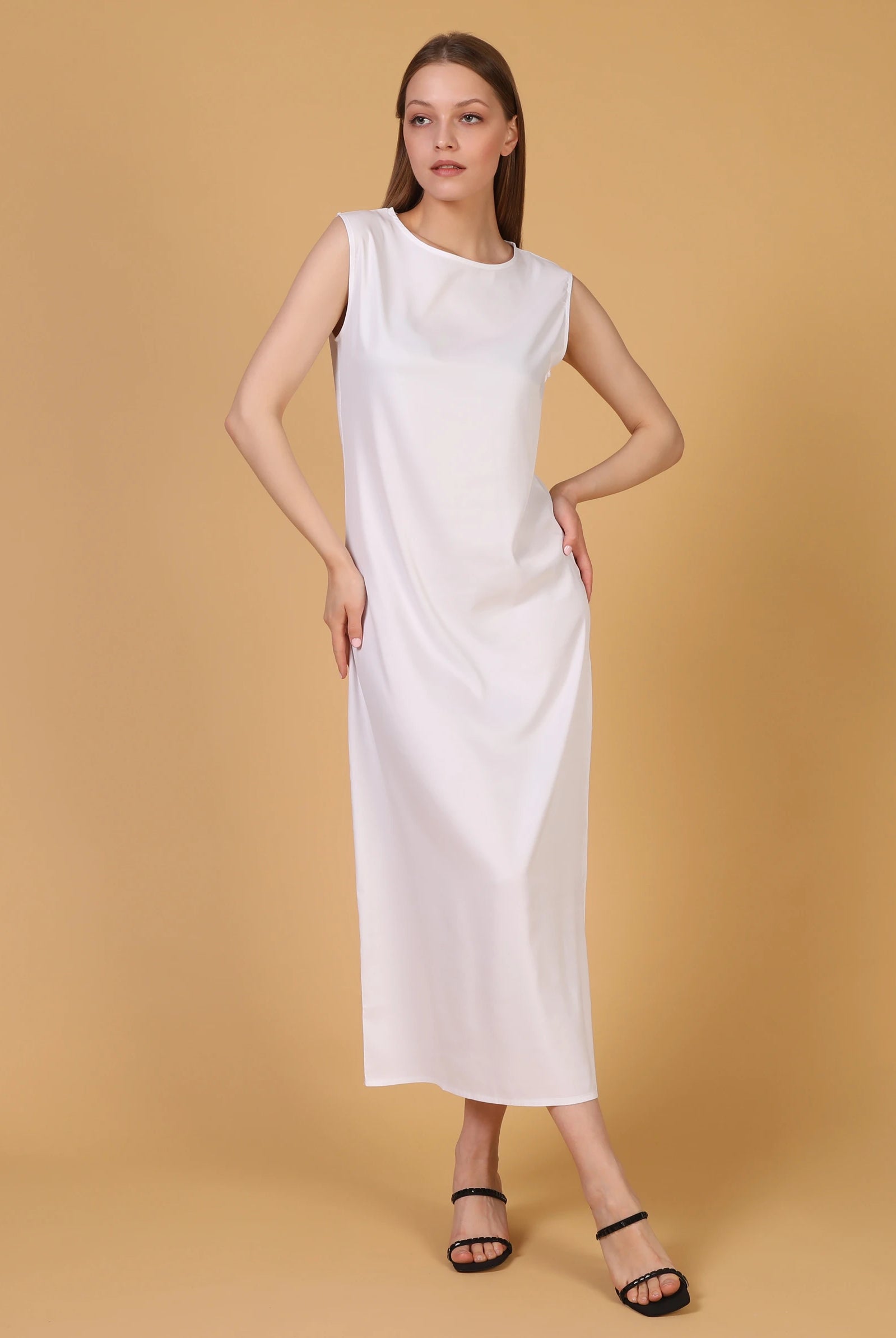 white inner slip