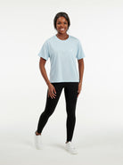 blue oversize t shirt