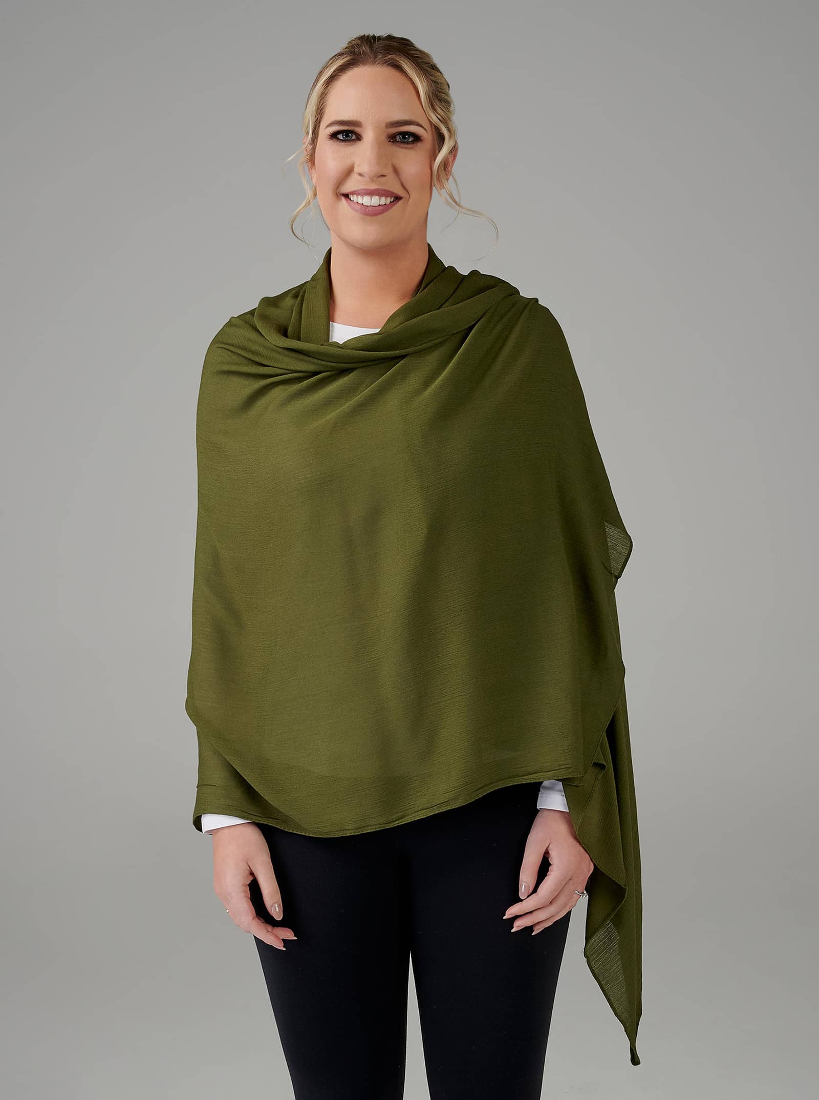 khaki scarf ladies