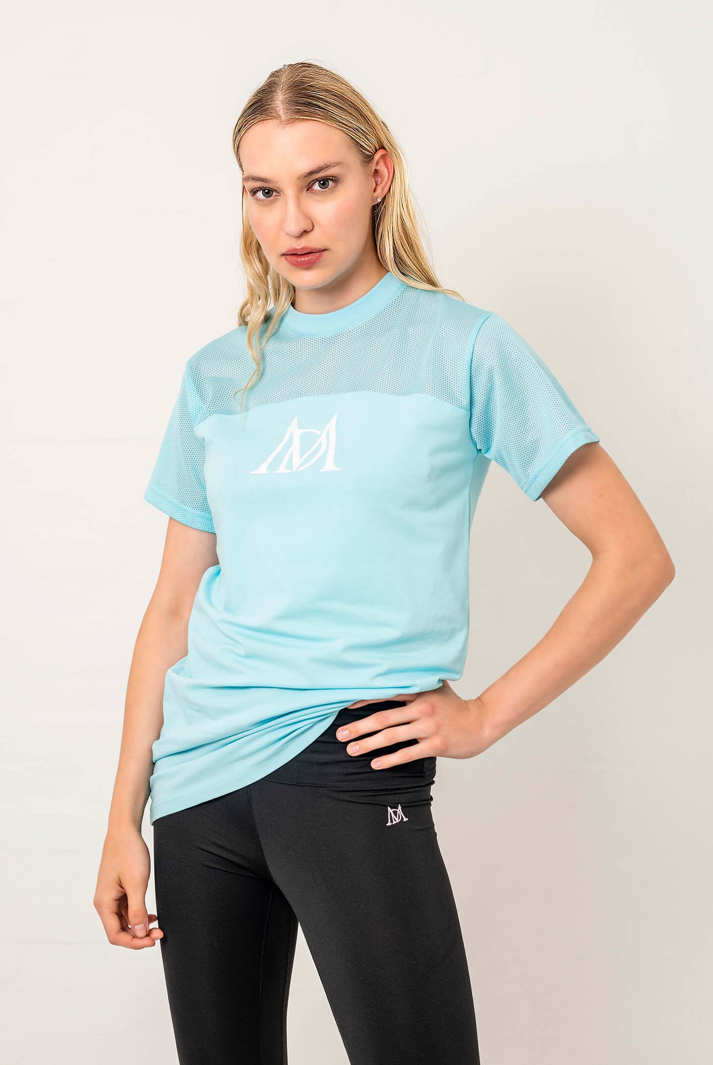 baby blue women shirt