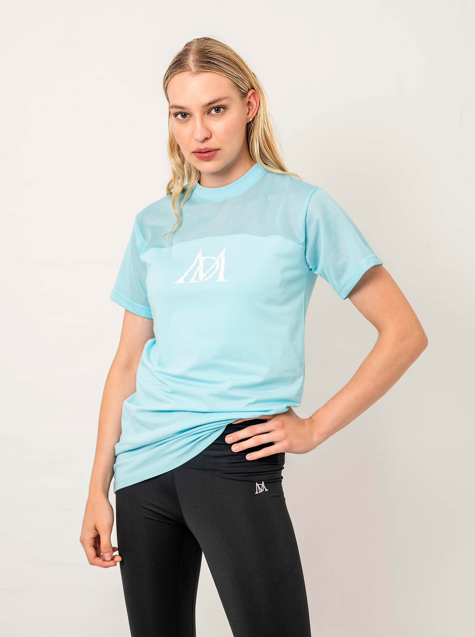 baby blue women shirt