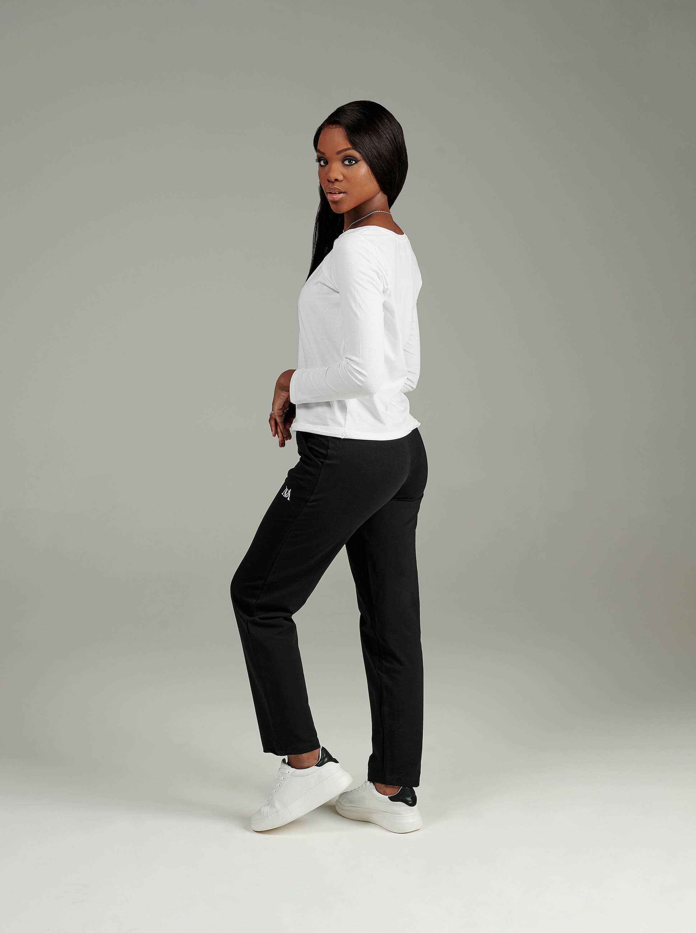 black sweatpants women