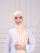 nude colour hijab