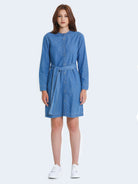 light blue denim shirt ladies