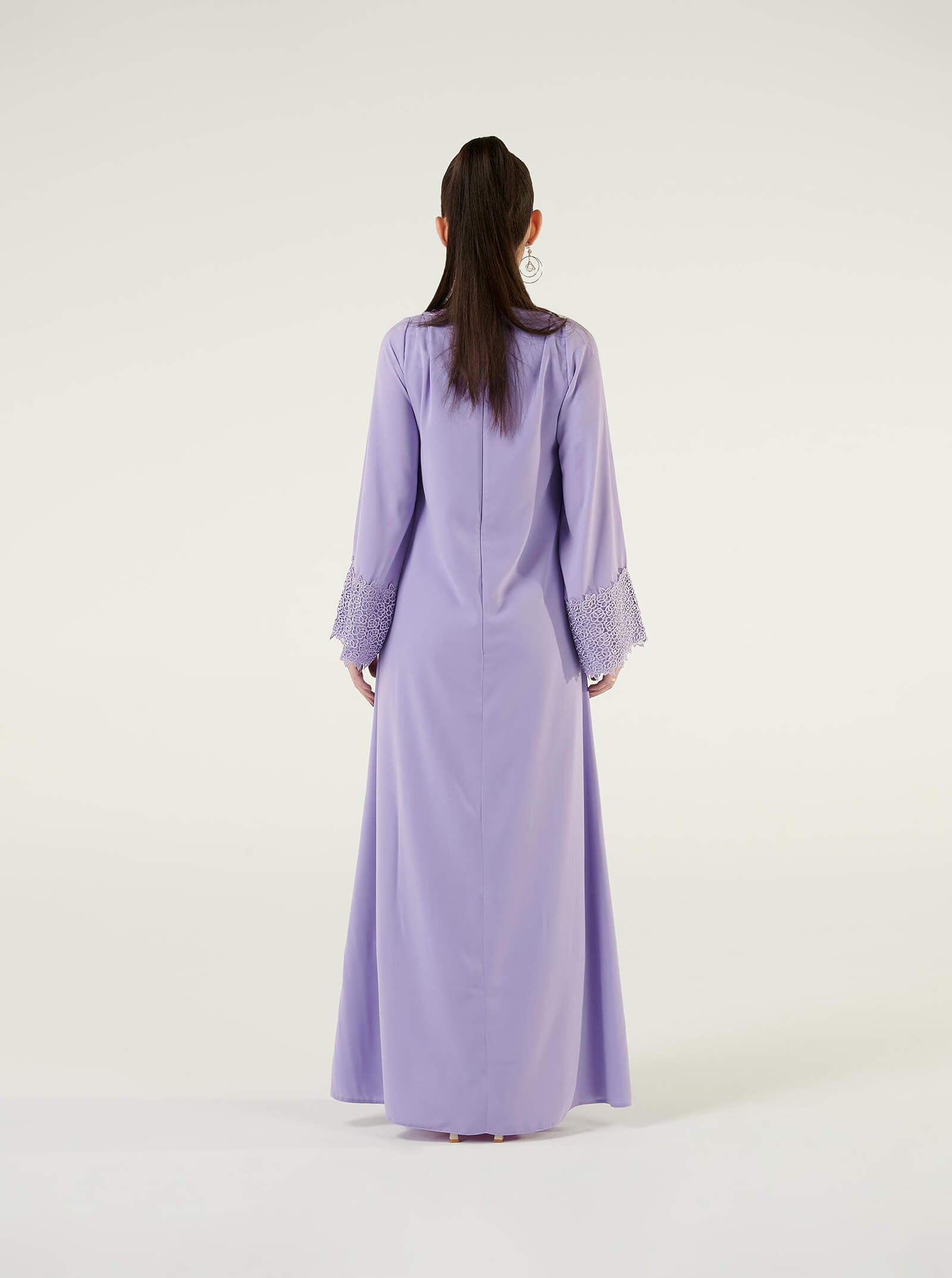 shop lilac embroidered dress