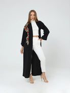 black kimono jacket