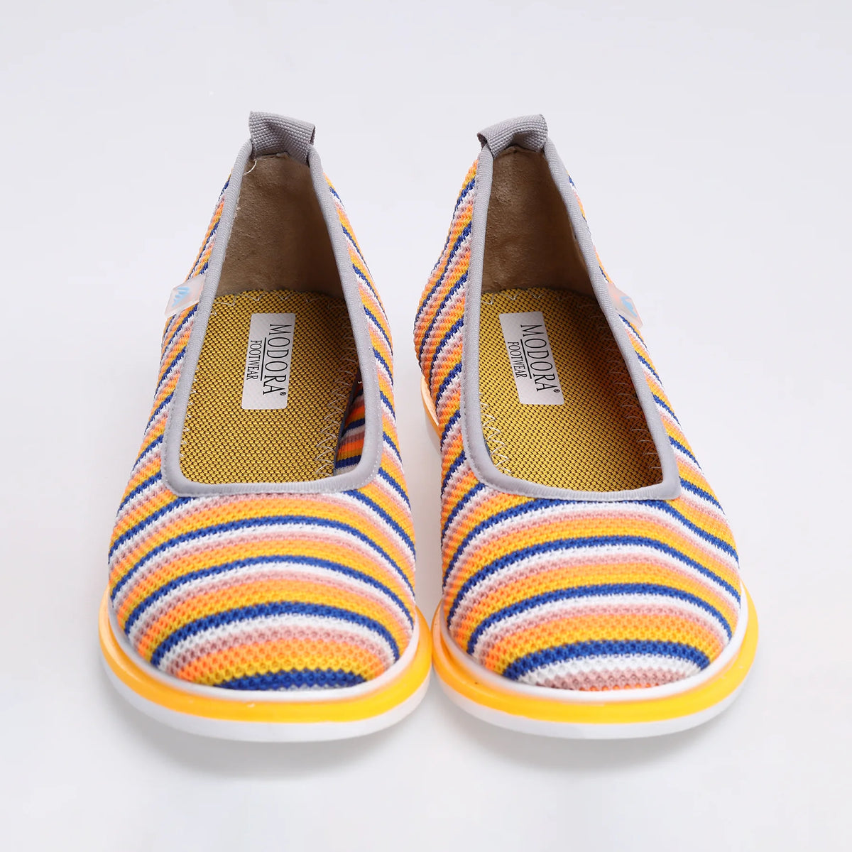 Buy Stripe Women Flat Shoes Stripe Flat Pumps UK