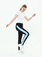 ocean blue running leggings