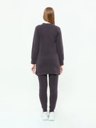 buy anthracite longline sweatshirt