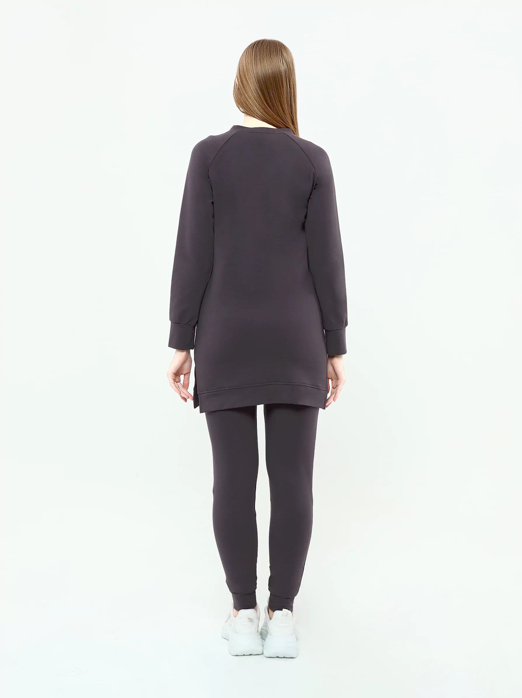 buy anthracite longline sweatshirt