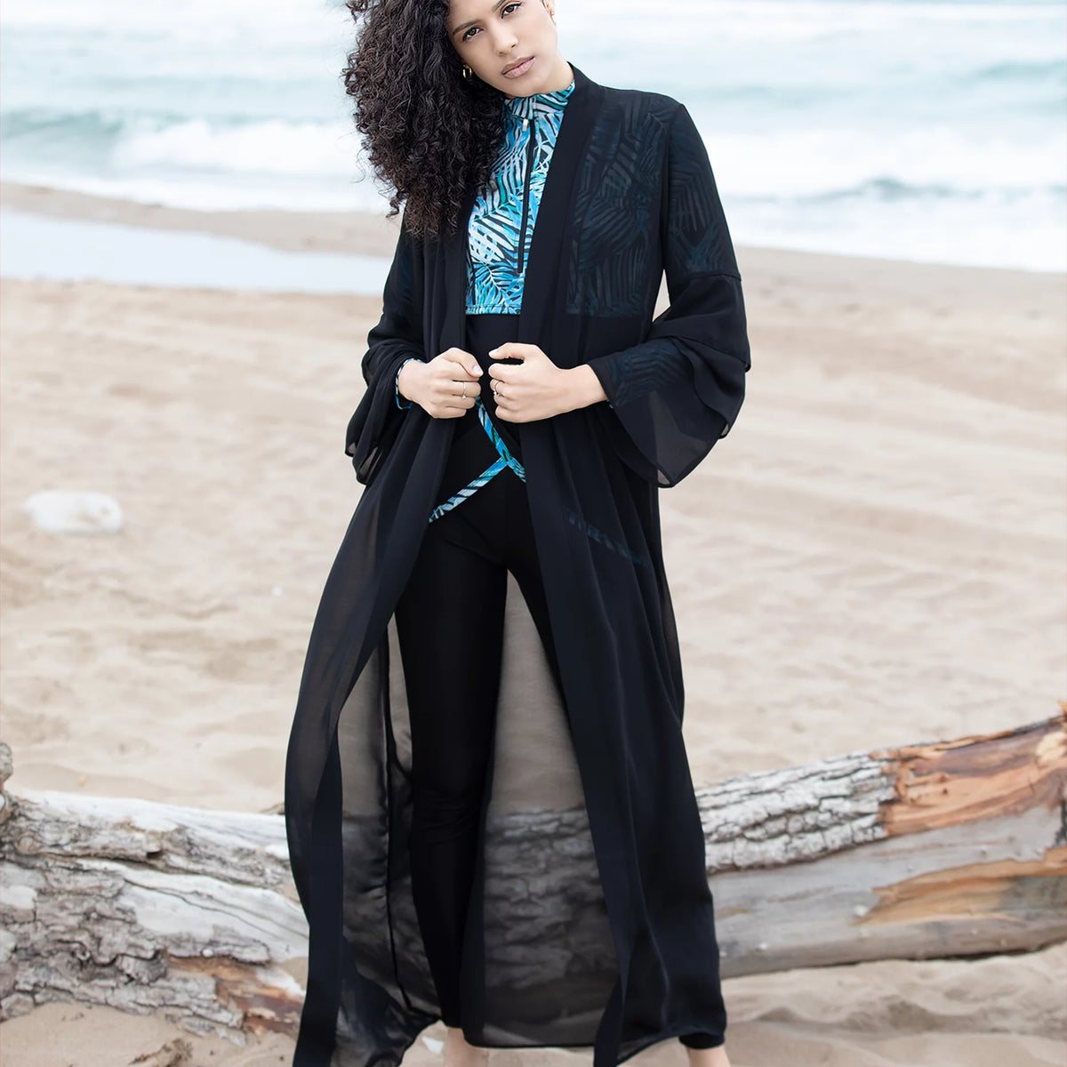 Sheer store kimono jacket