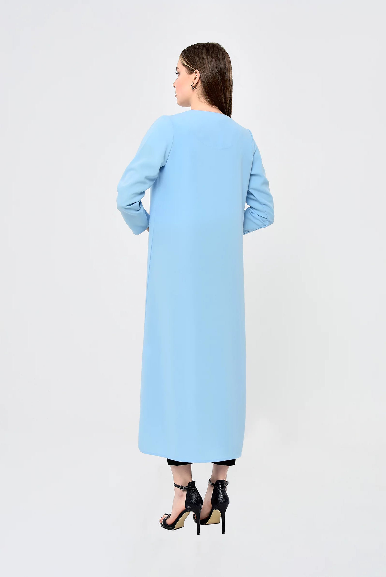 baby blue kimono jacket