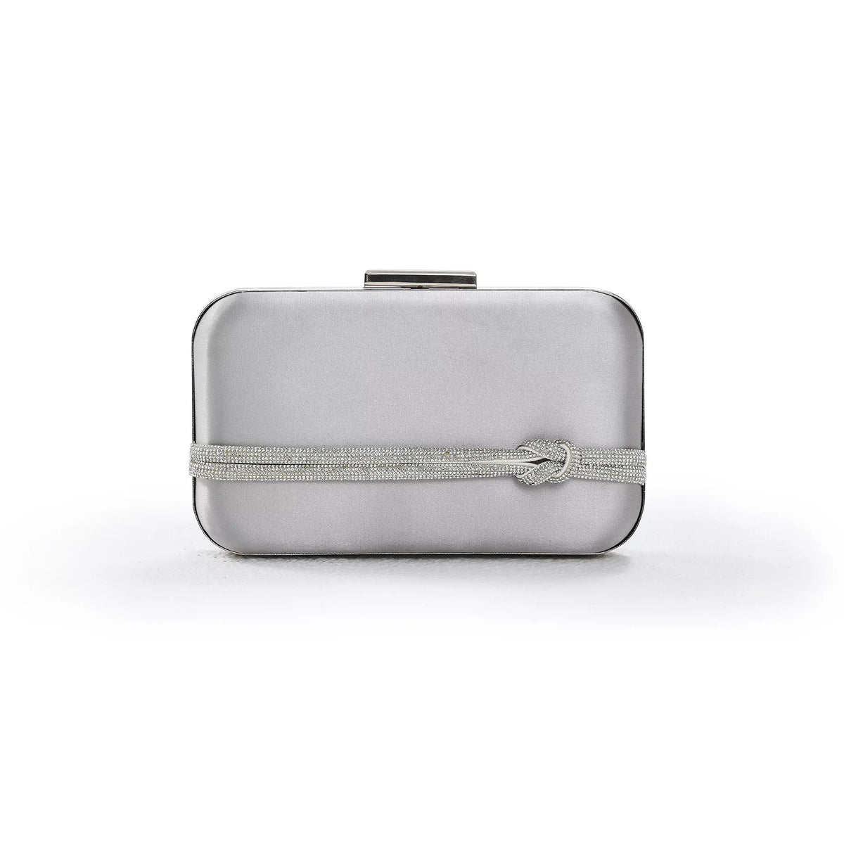 Silver box bag on sale