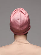 pink swim turban