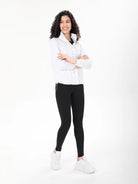 white windbreaker coats for women