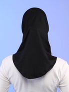 Black sport hijab for women