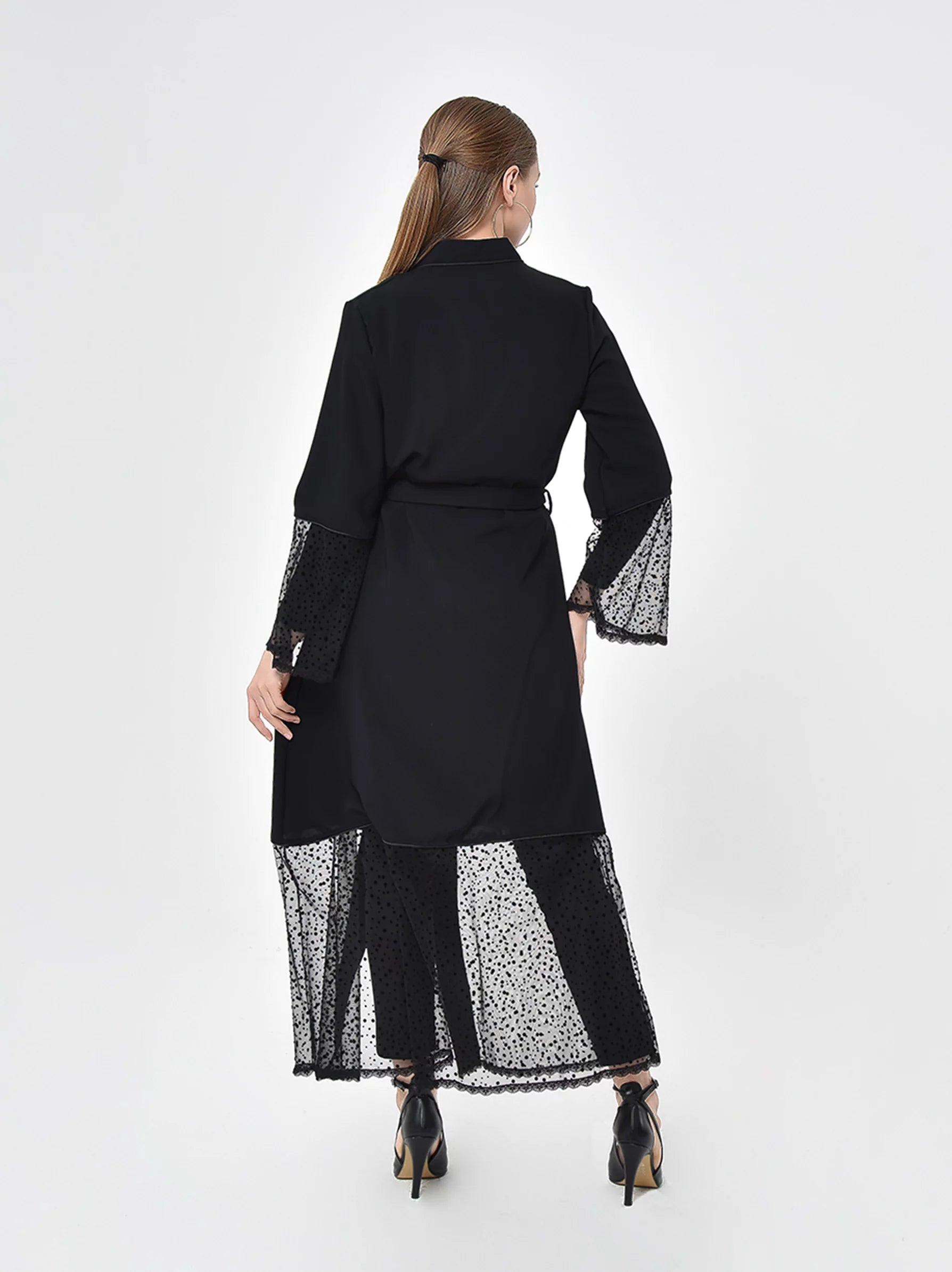 shop black kimono