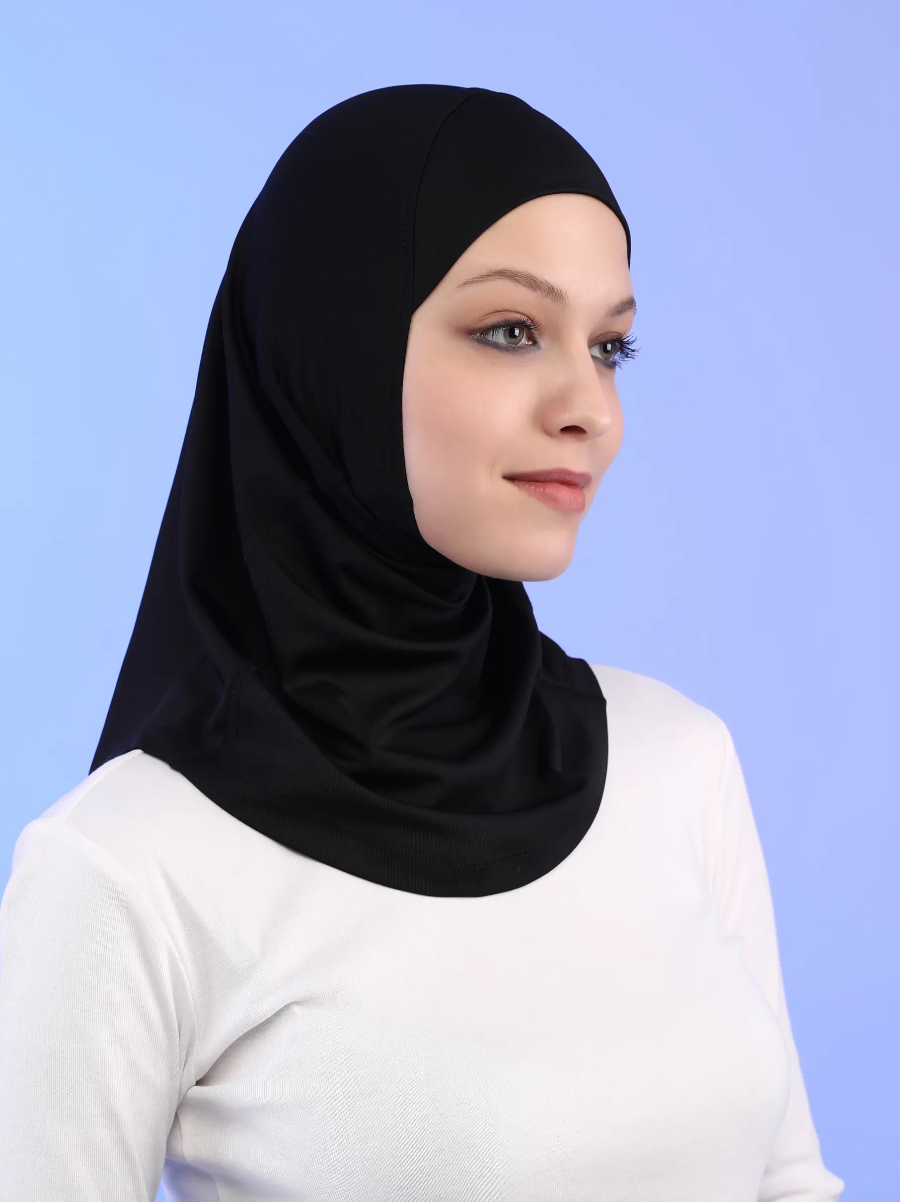 Black sport hijab