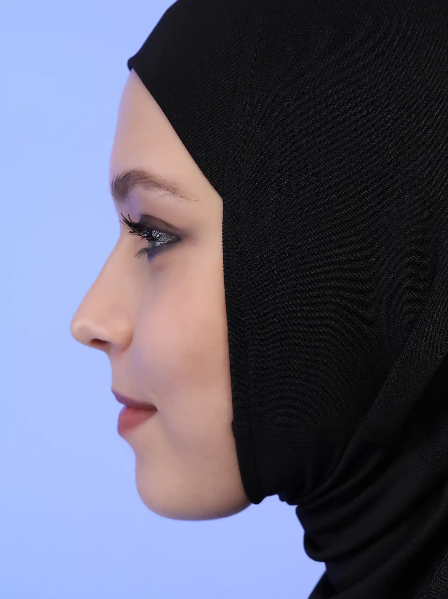 Black head scarf
