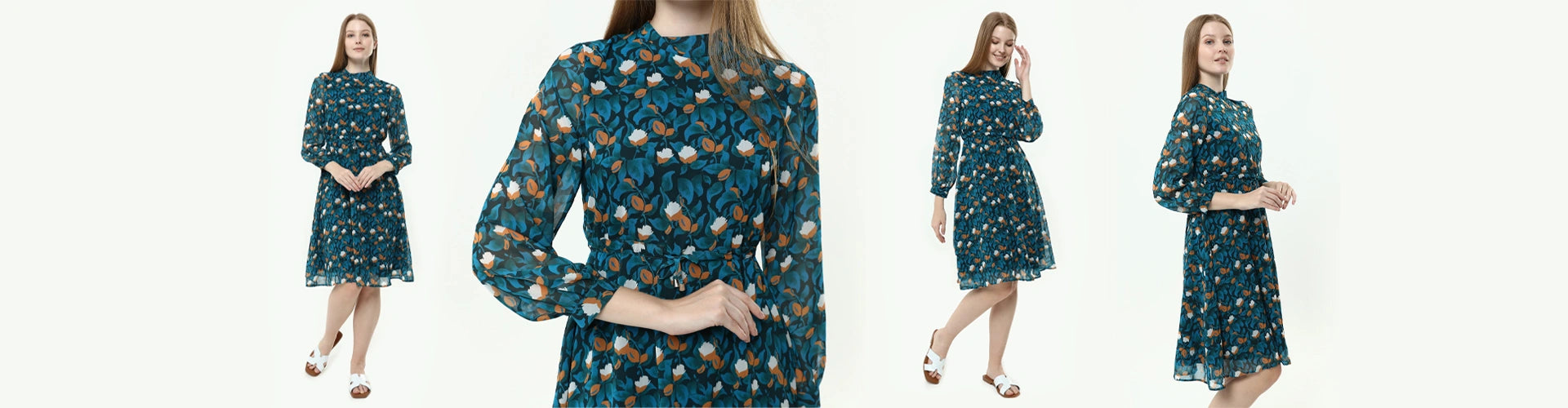 modest Floral dresses