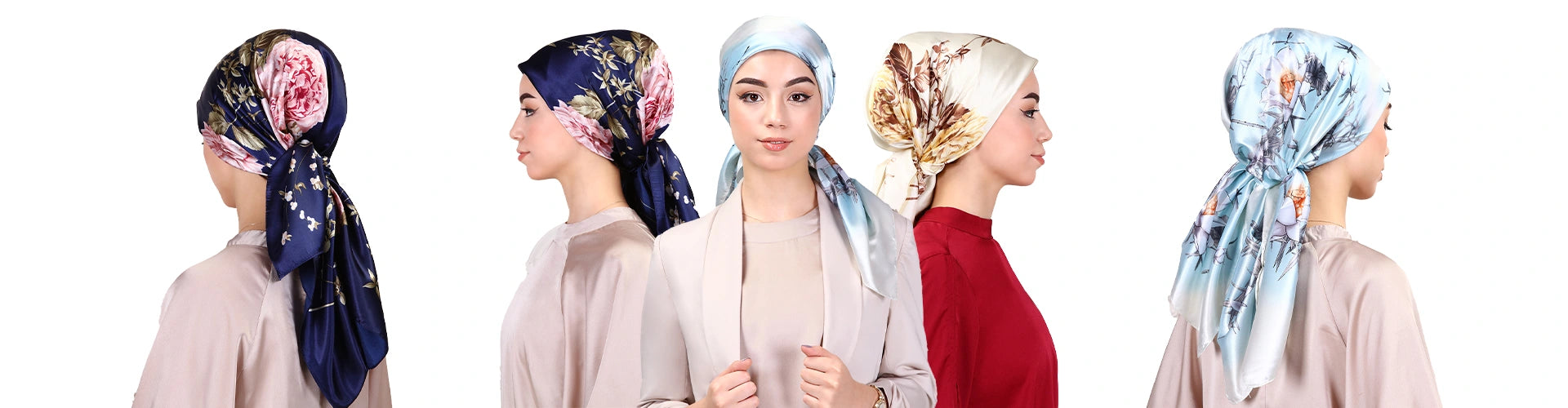 Ways to Style a Silk Scarf