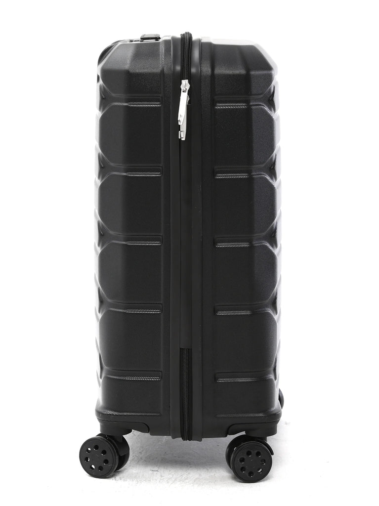 black medium luggage