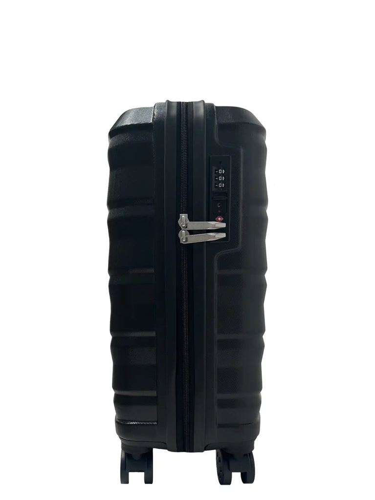 Vague black medium luggage