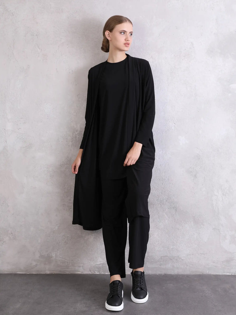 black long sleeve co ord