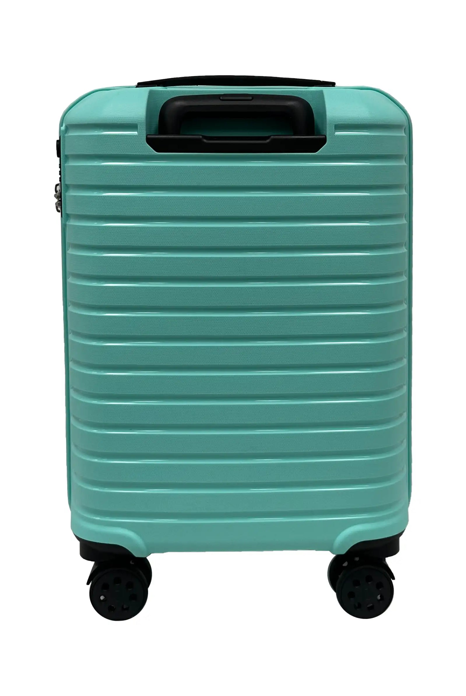 sage green suitcase