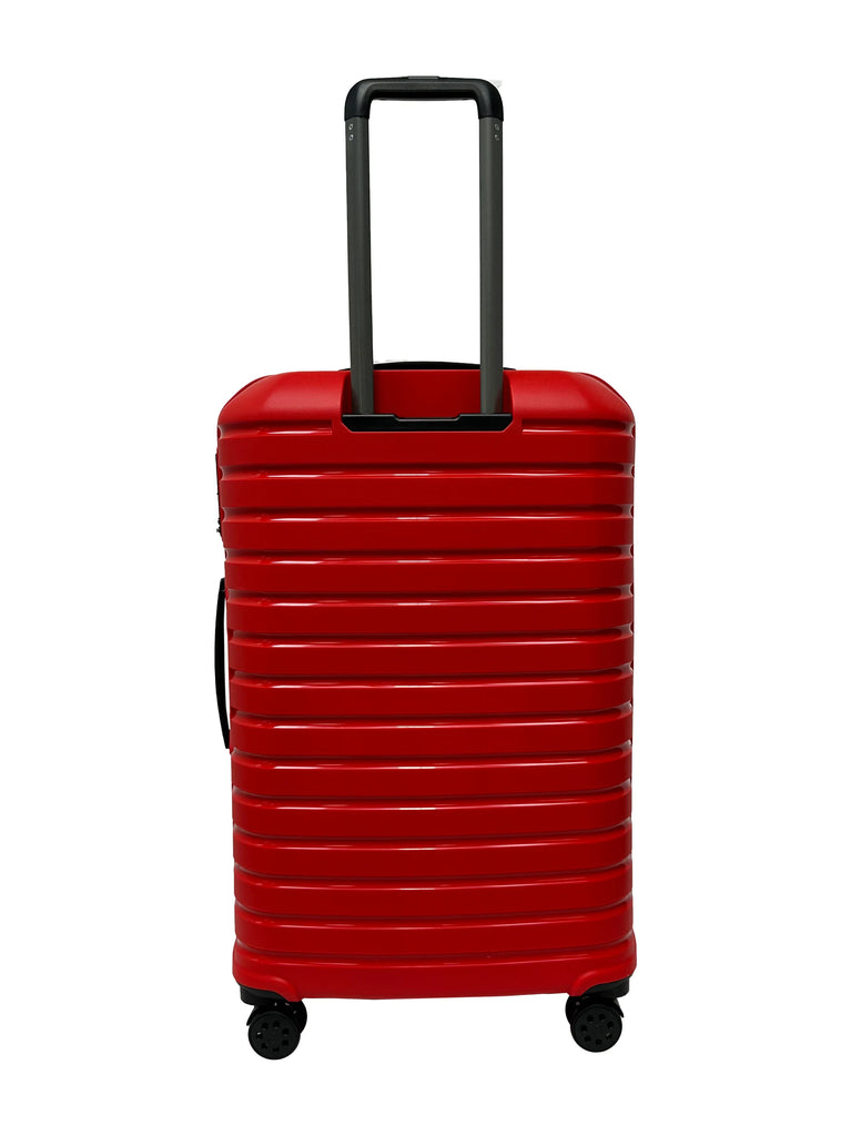 Vanille red large suitcase