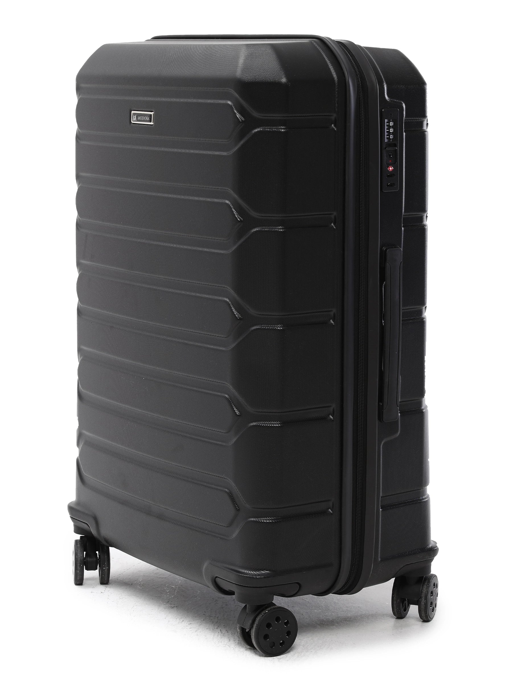 Large black suitcase