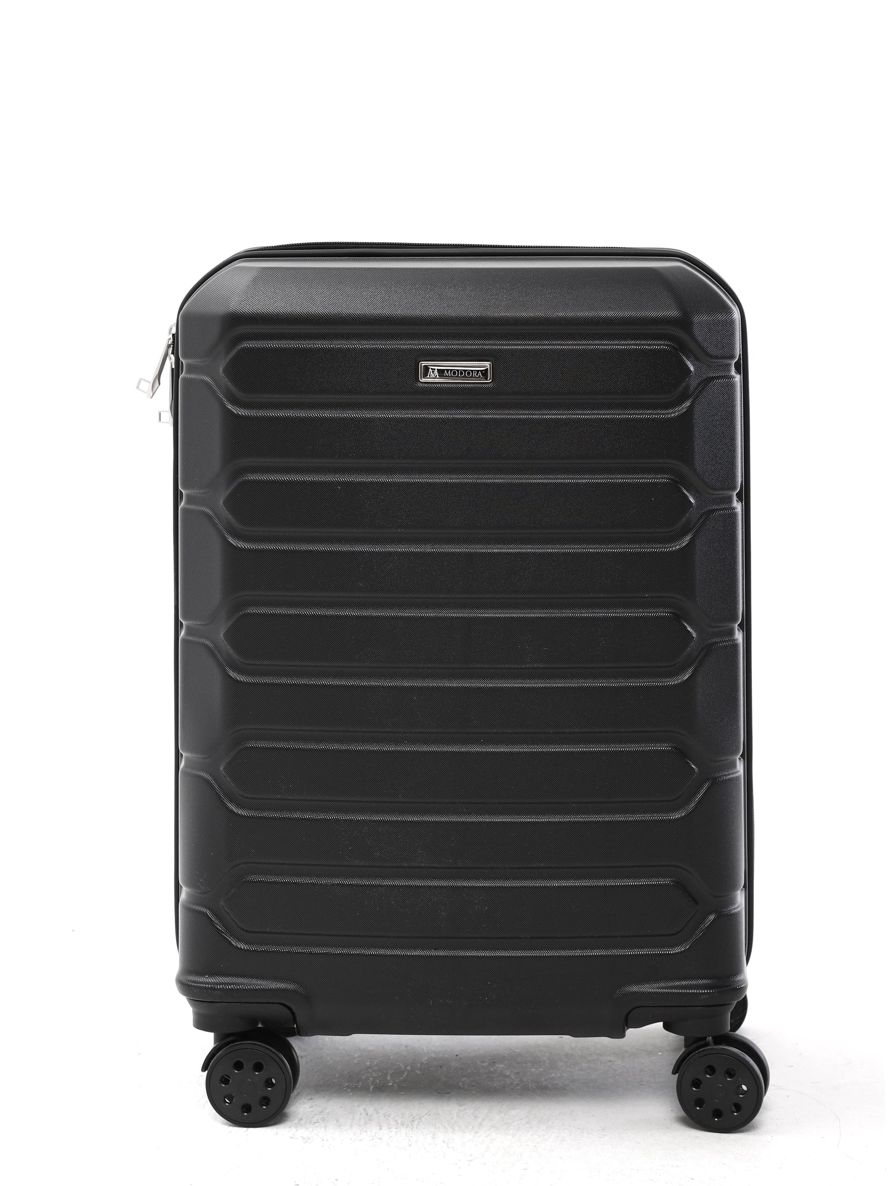 black medium suitcase