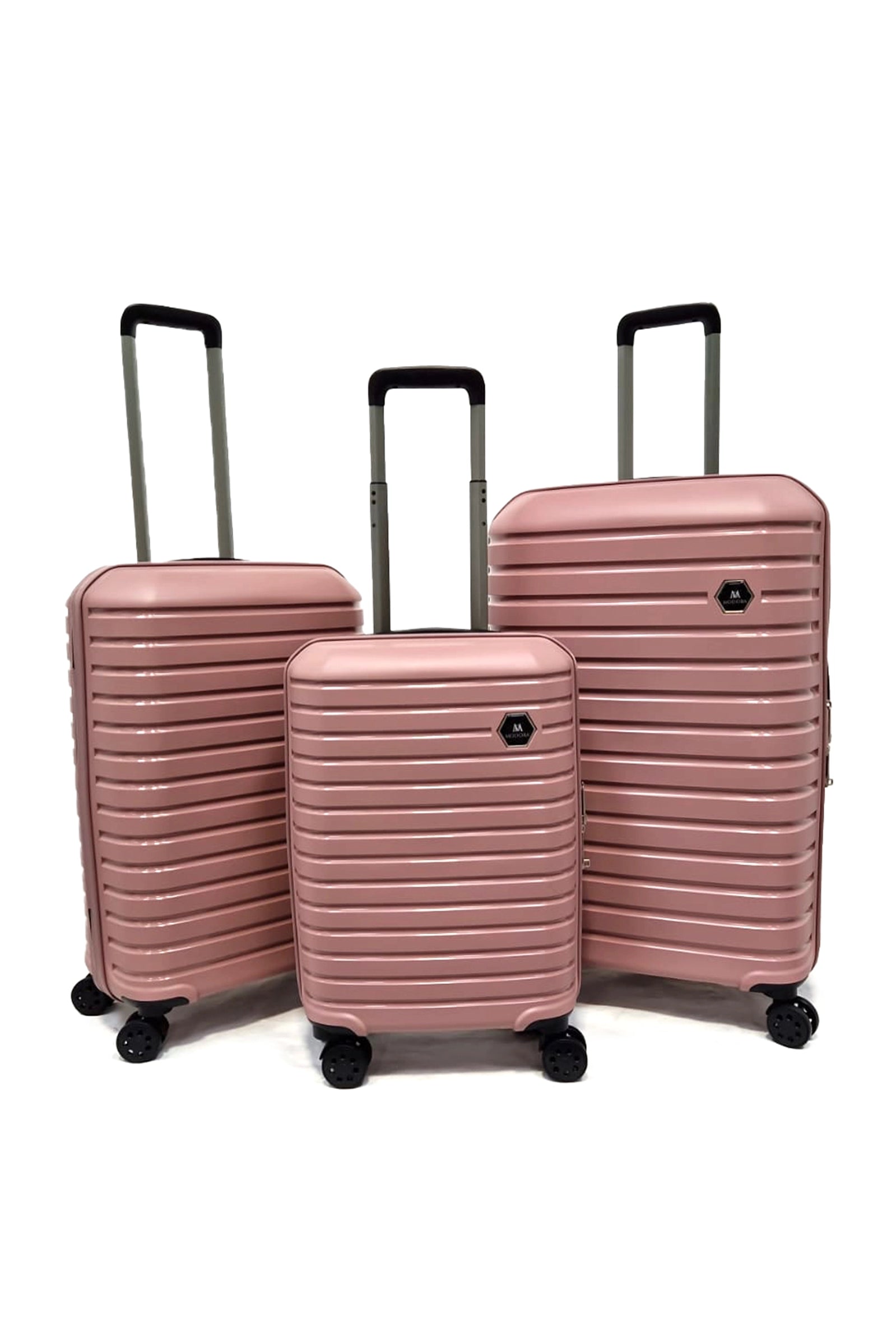 Hard Shell Lightweight 4 Wheel Suitcases Modora UK