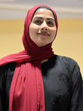Barn Red Chiffon Scarf