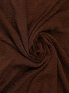 Chocolate brown cotton scarf
