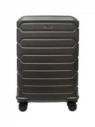 dark grey large suitcase