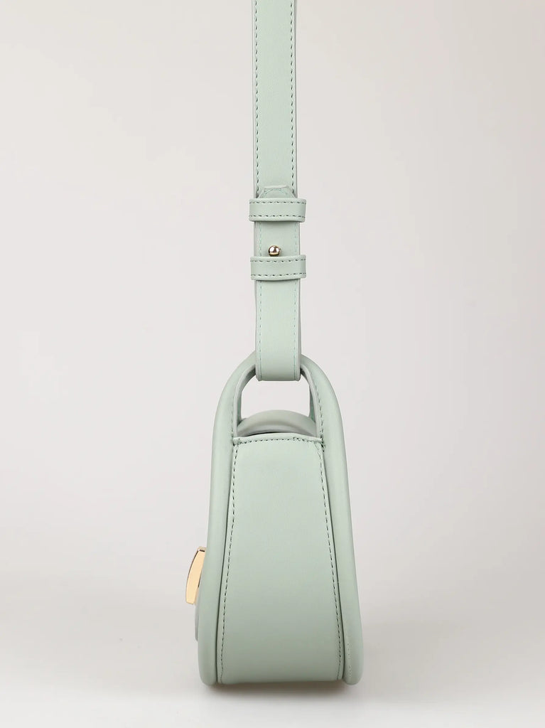 mint green cross body bag