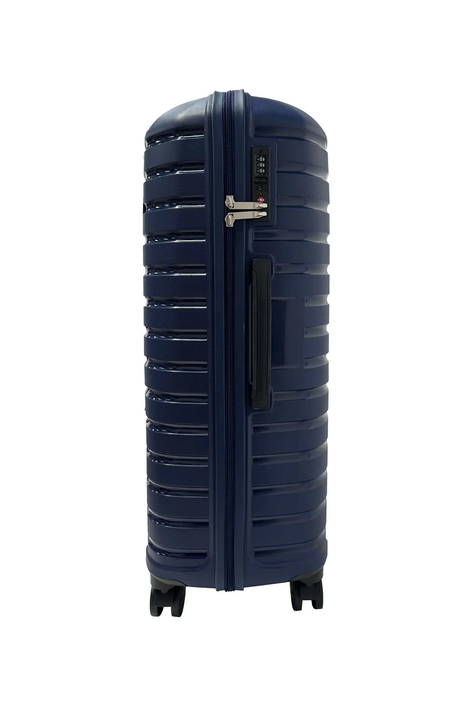 large navy suitcase uk