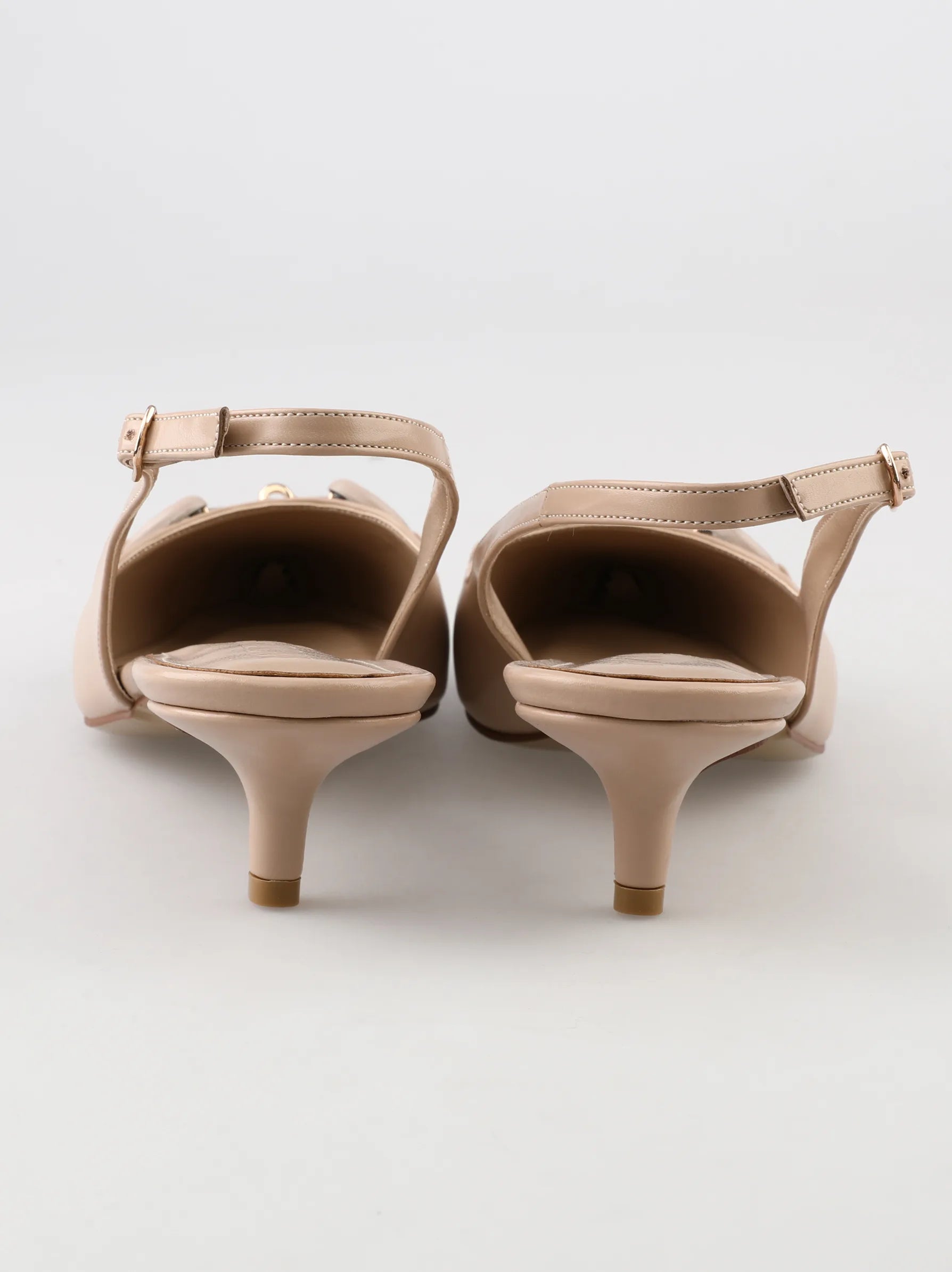Beige online slingback sandals