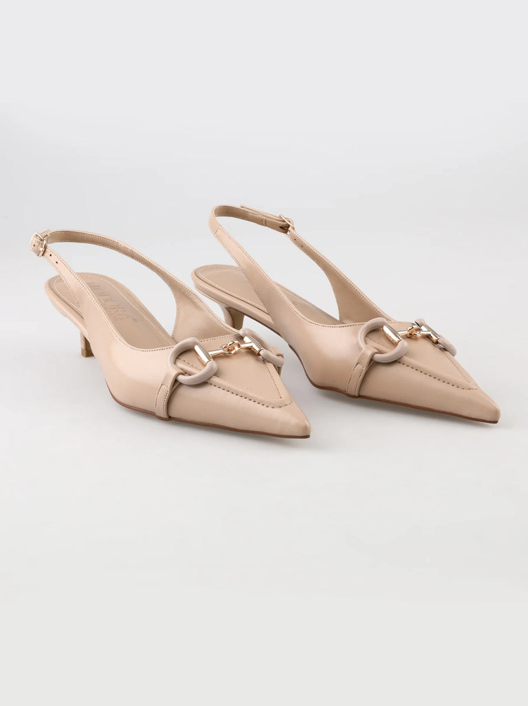 beige slingback heels