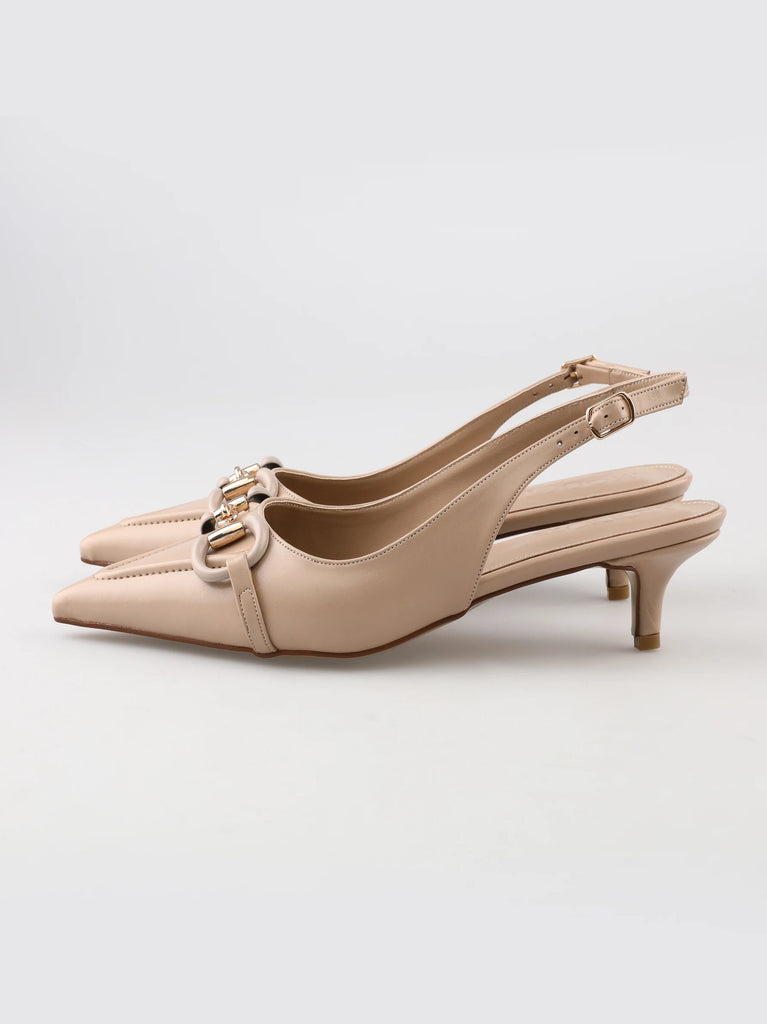 beige slingback heels uk
