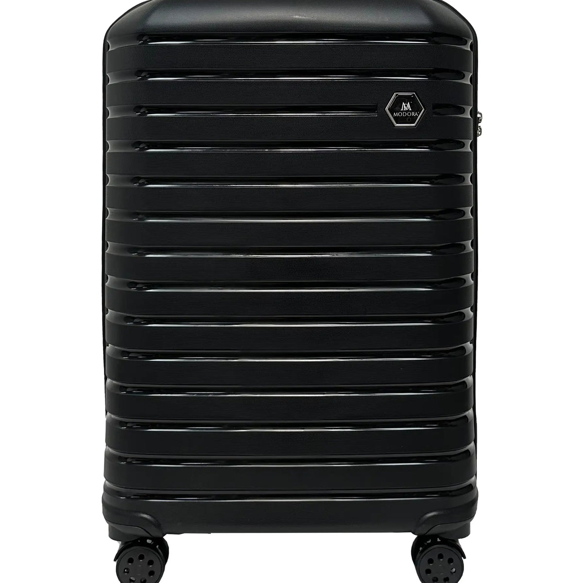 Black Large Suitcase | Lightweight Large Suitcase – Modora UK