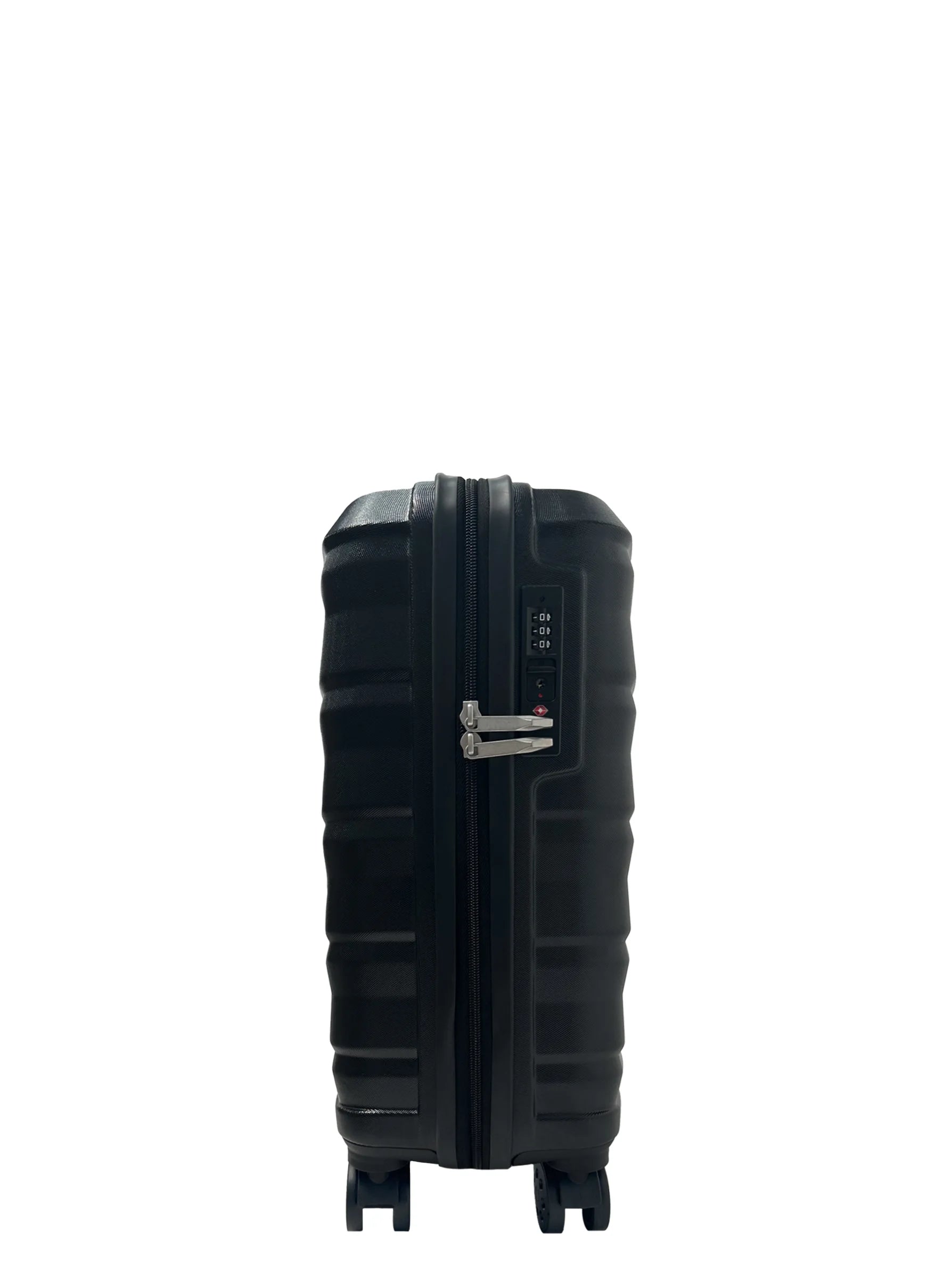 Black suitcases